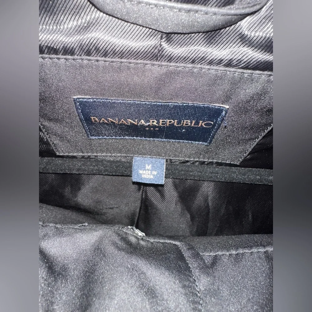 Banana Republic black lightweight jacket (M) - Picture 6 of 8